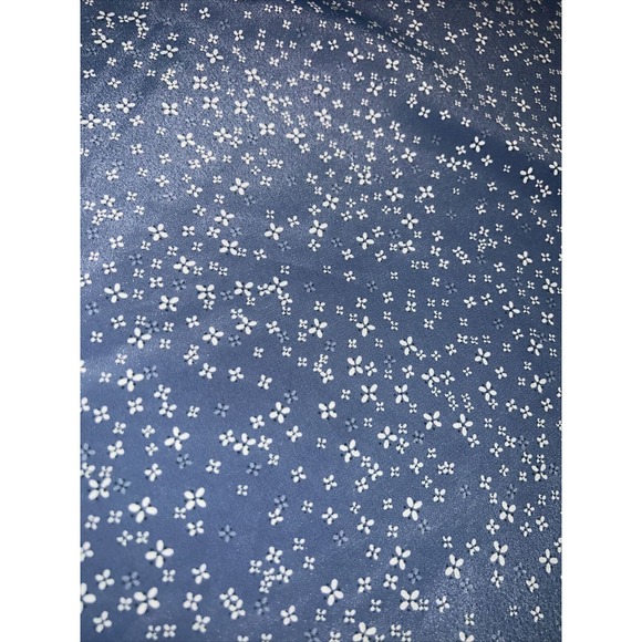 Vtg Floral Ditsy Modest Elasticized Waist Pull-On Maxi Bias Cut Skirt Large - Picture 3 of 7